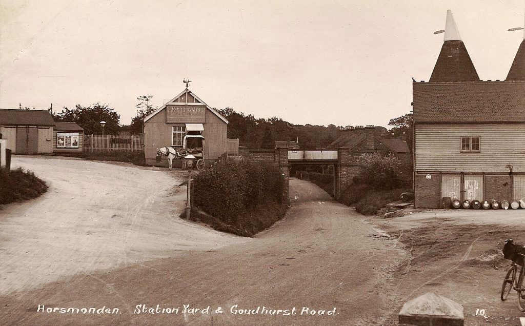 Horsmonden Railway Station with Bridge