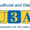 U3A Update u3a goudhurst and district logo