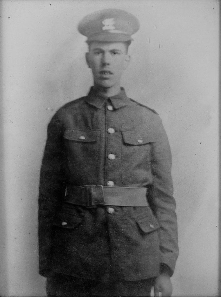 Pte. EXCELL G.H. 9132 6th Btn, The Buffs (East Kent Regiment)