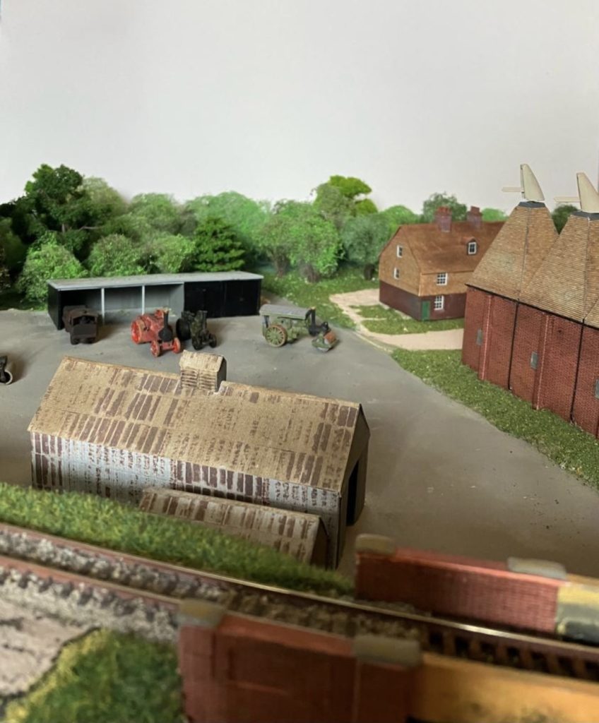 Horsmonden Railway Station model