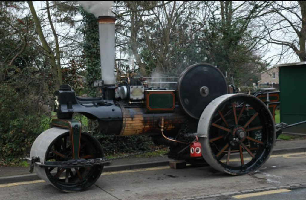 Aveling & Porter 8753, MKP 137, 2/1917, Silver Streak.