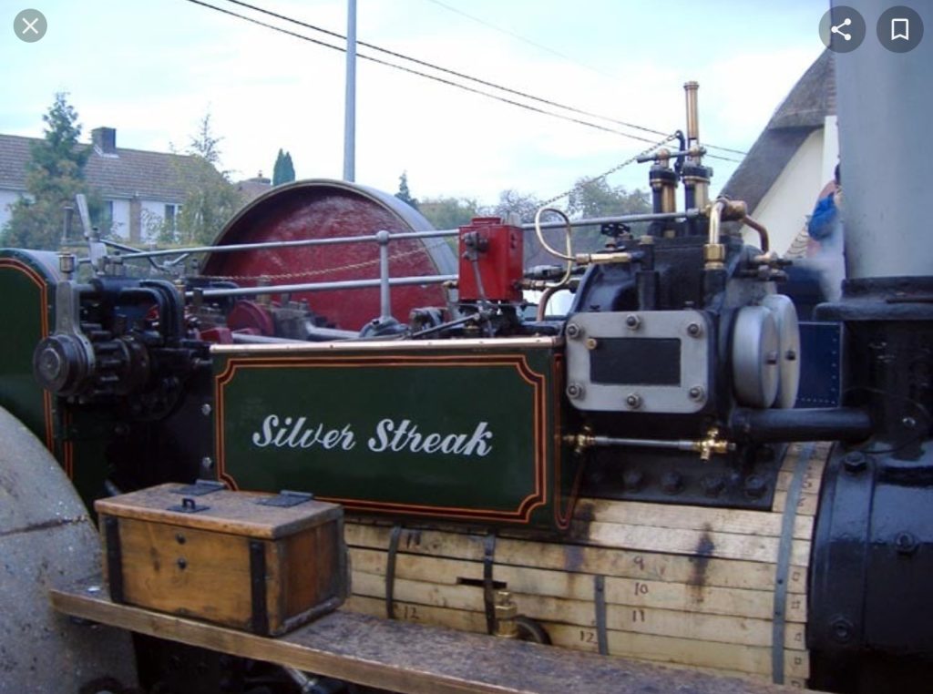 Aveling & Porter 8753, MKP 137, 2/1917, Silver Streak.