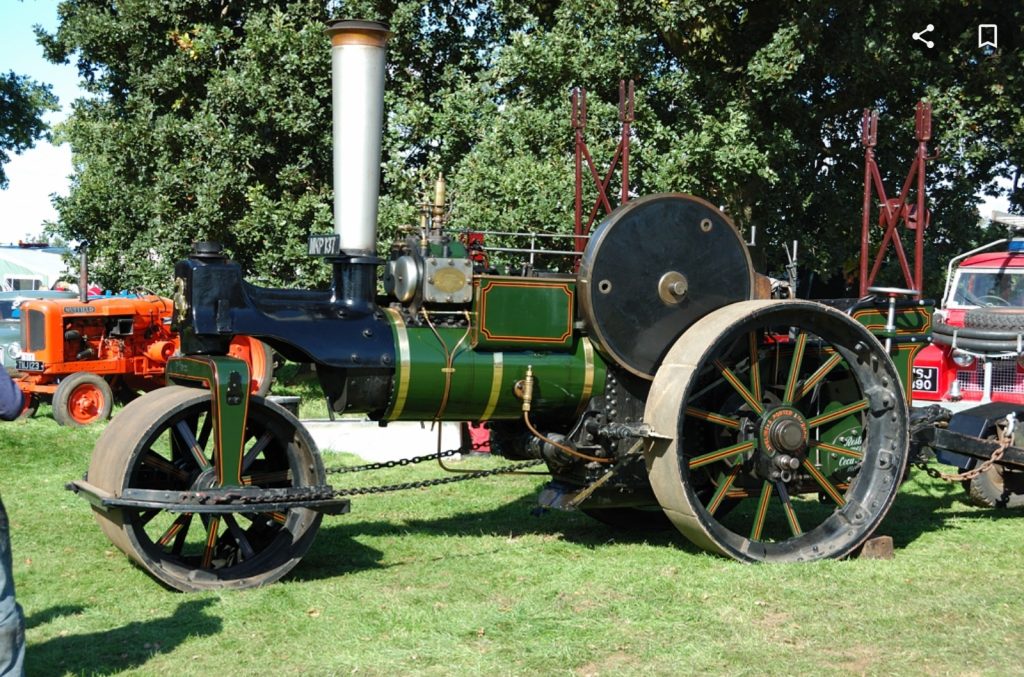 Aveling & Porter 8753, MKP 137, 2/1917, Silver Streak